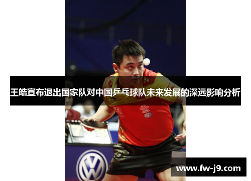 王皓宣布退出国家队对中国乒乓球队未来发展的深远影响分析 王皓宣布退出国家队对中国乒乓球队未来发展的深远影响分析